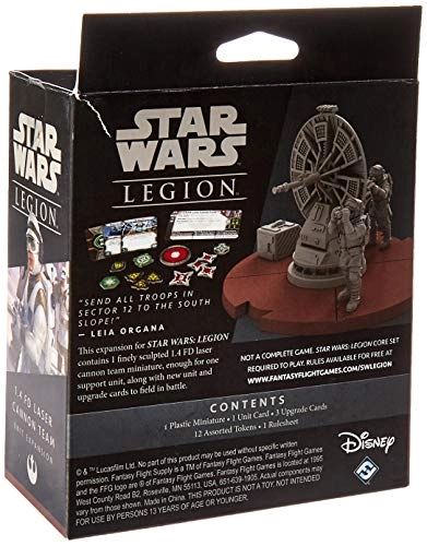 Star Wars: Legion - Rebel Alliance - 1.4 FD Laser Cannon Team