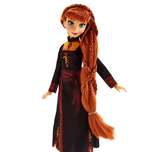 Anna Hair Play Doll - Plastic Red Hair Frozen 2 Ages 5+