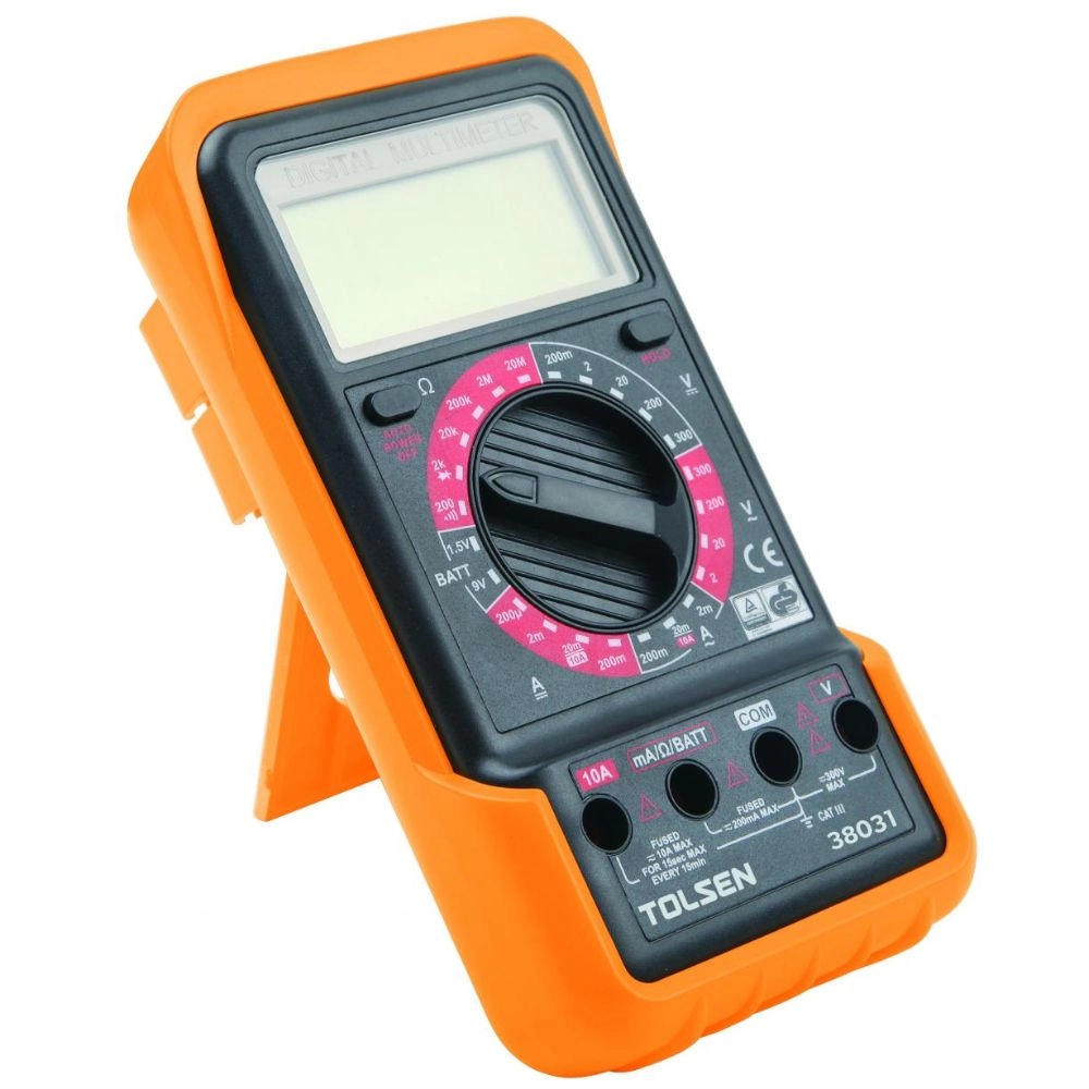 TOLSEN Digital Multimeter 38031 - 3 1/2 digits LCD Auto power off