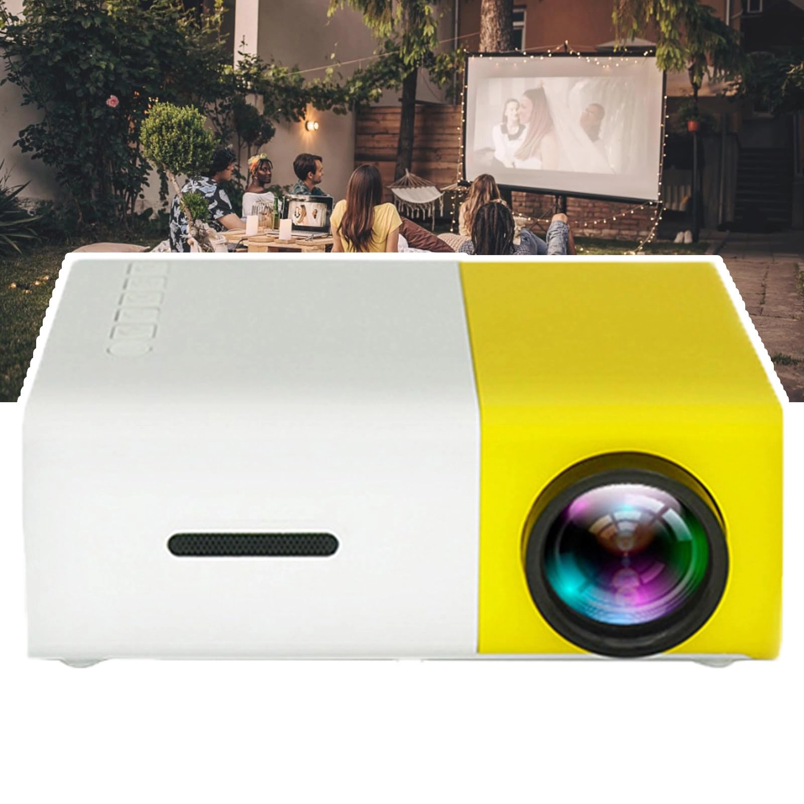 HD 1080p Mini Projector 800 Lumens 320 x 240