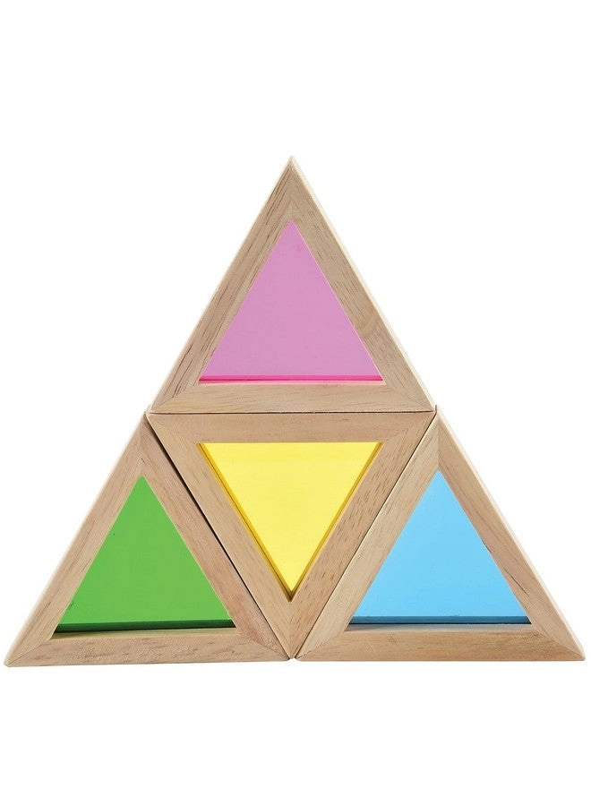 Color Mixing Wooden Blocks - 24pcs