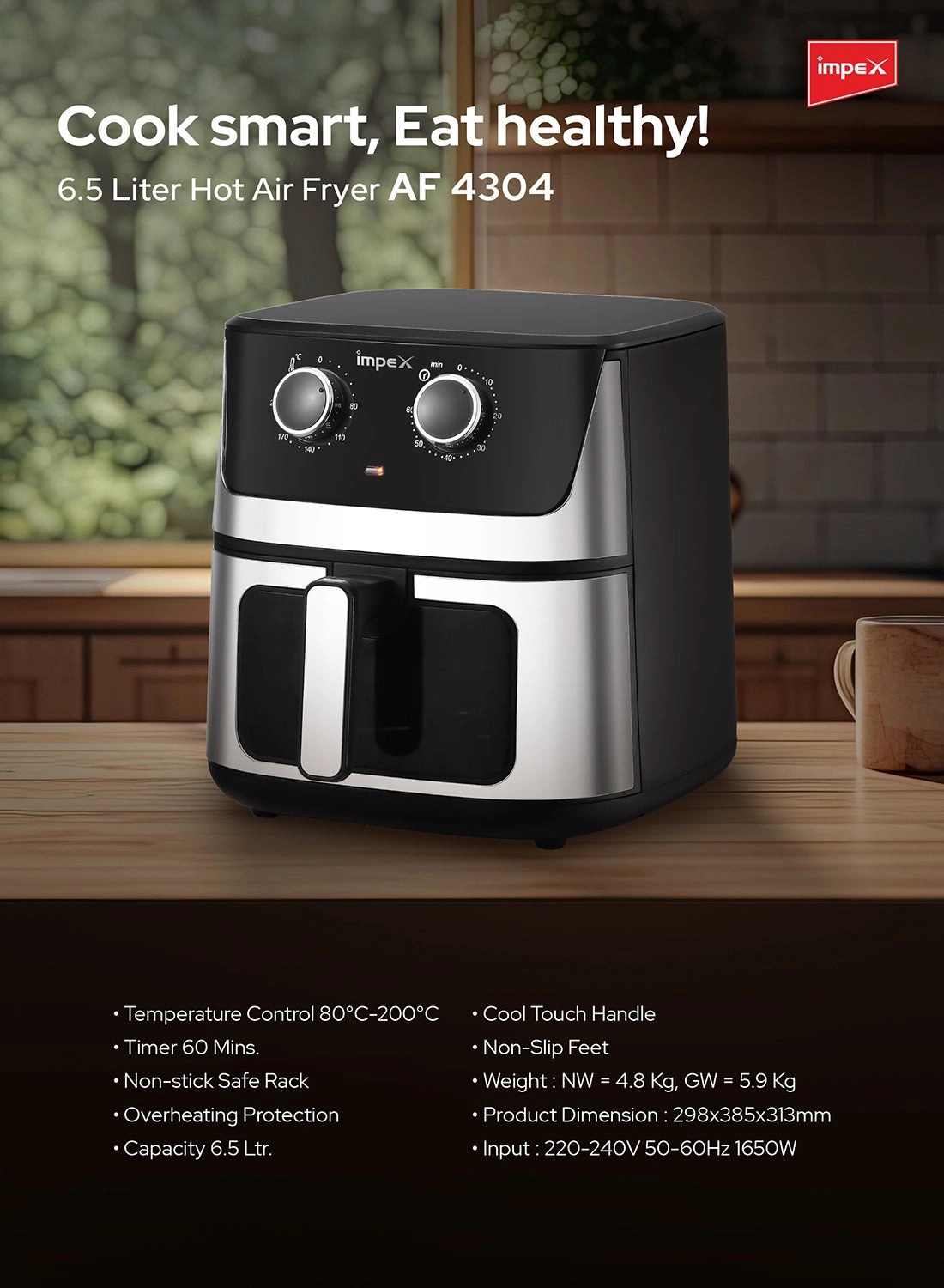 Hot Air Fryer AF 4304
