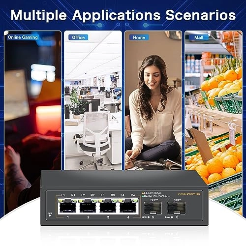 Da-K6402W 6-ports