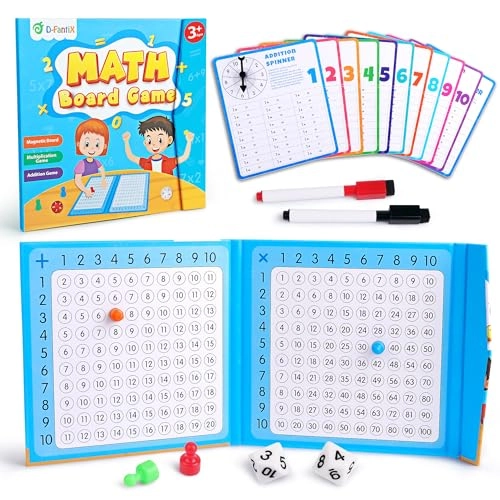 Magnetic Addition Multiplication Game Board - 8-12