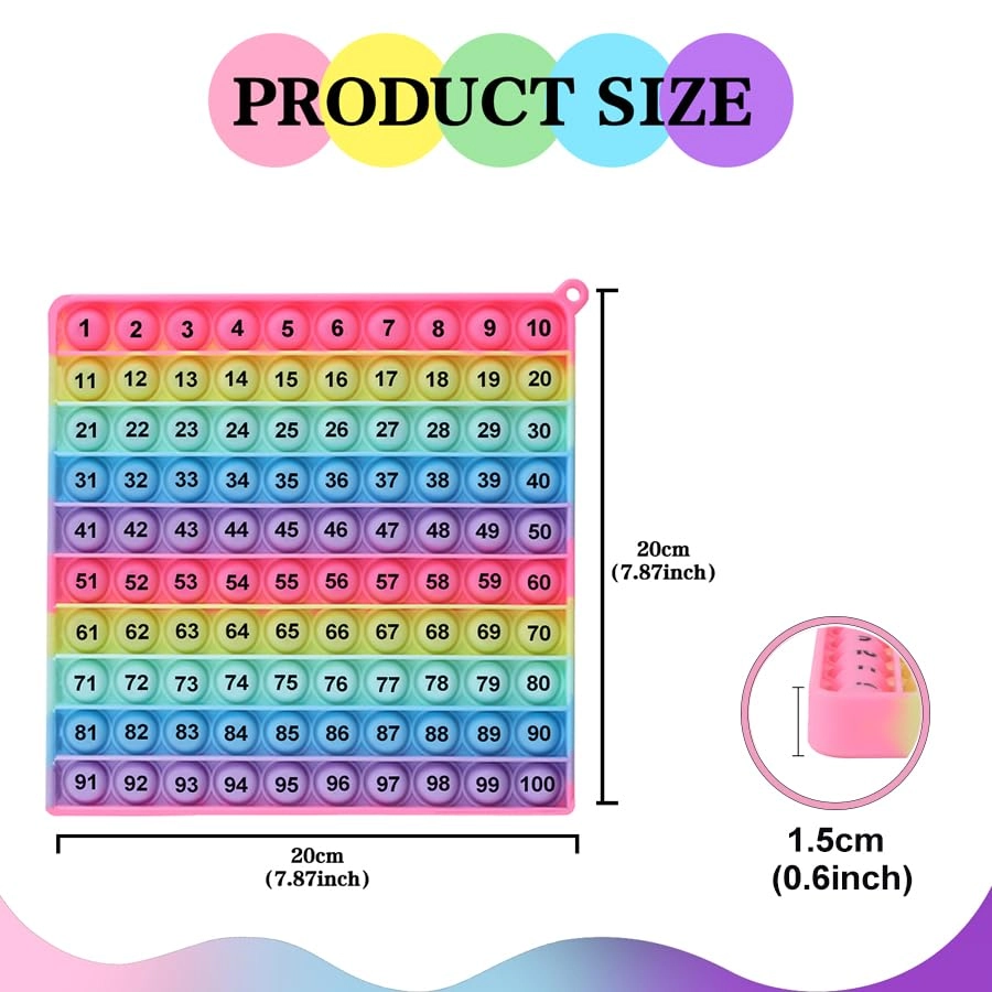 Number Game P0PP - 3 years and up 1 pieces