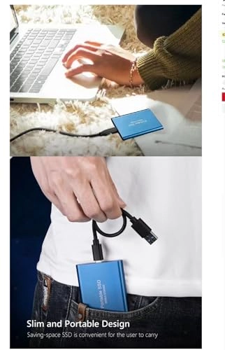 USB 3.2 Type-C External SSD - 1TB