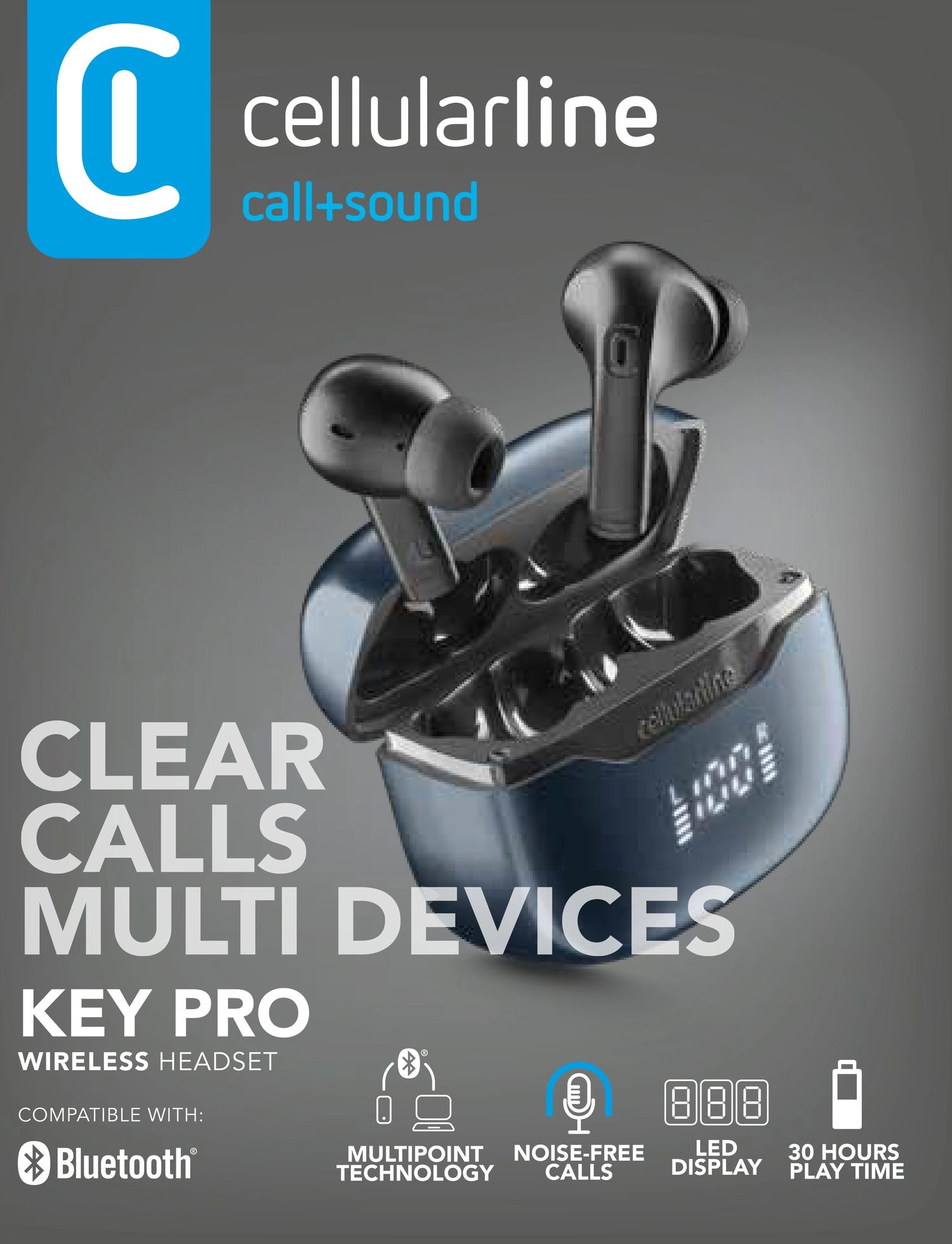Cellularline Key Pro Wireless Earbud