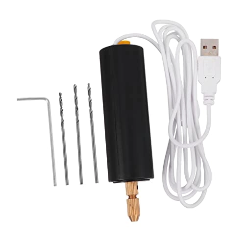 Usb Electric Drill - Handheld Portable Black