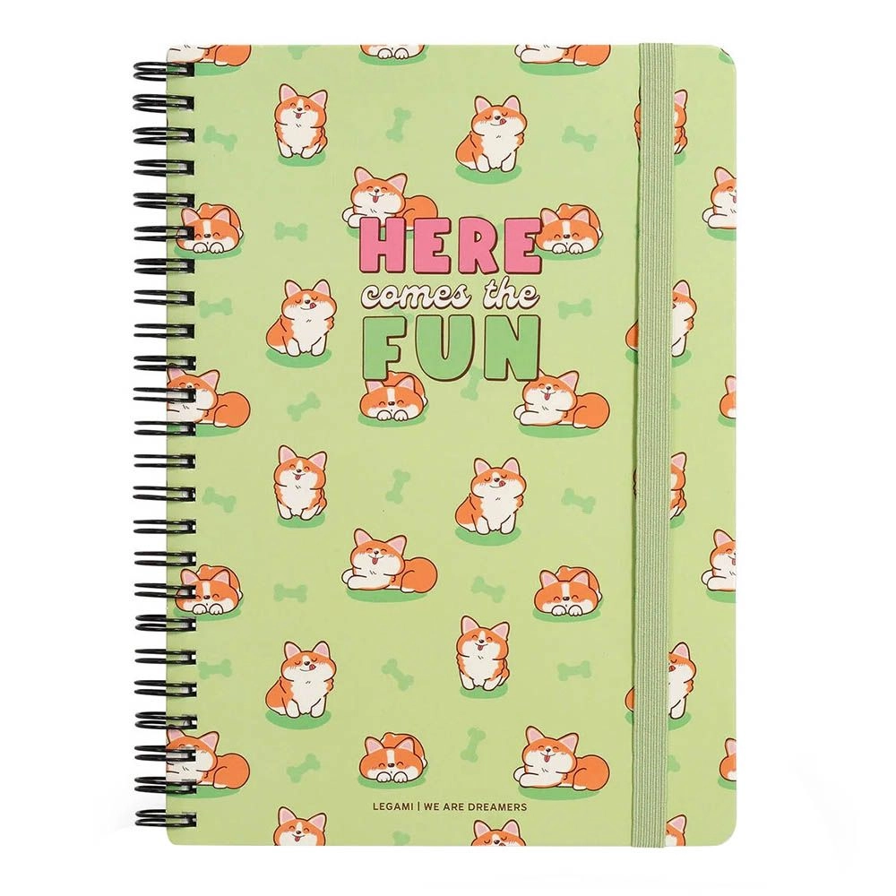 Legami Spiral Notebook A5 Spiral - Lined 160 Pages