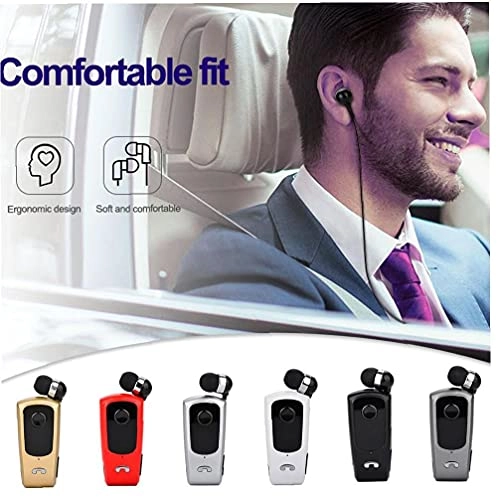 Retractable Earphone Wireless Headset