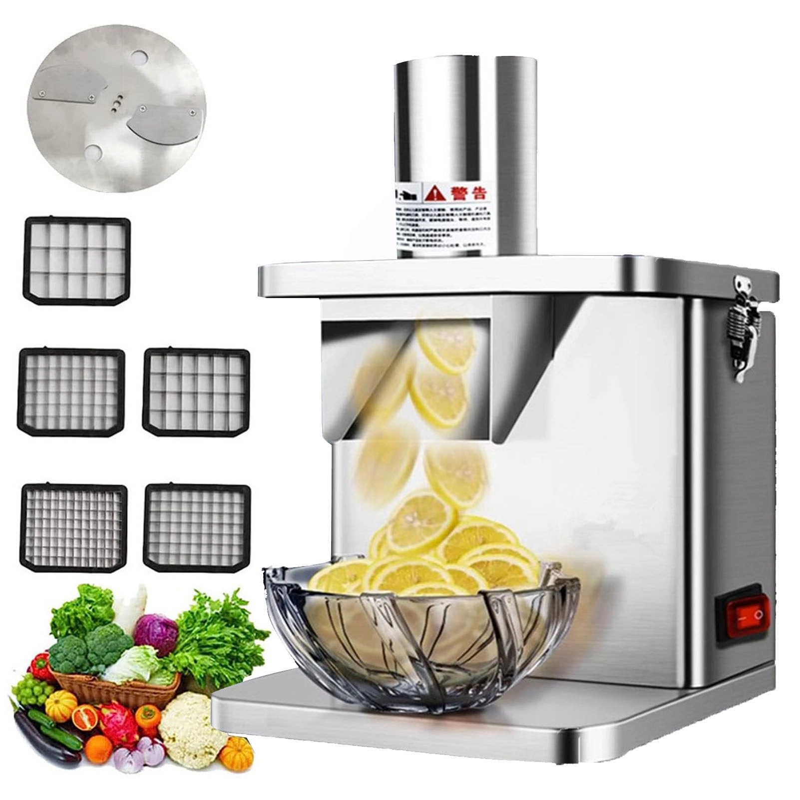 FUMBJFKT Electric Vegetable Dicer