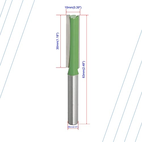 Router Bit - 10mm 6mm 4Pcs