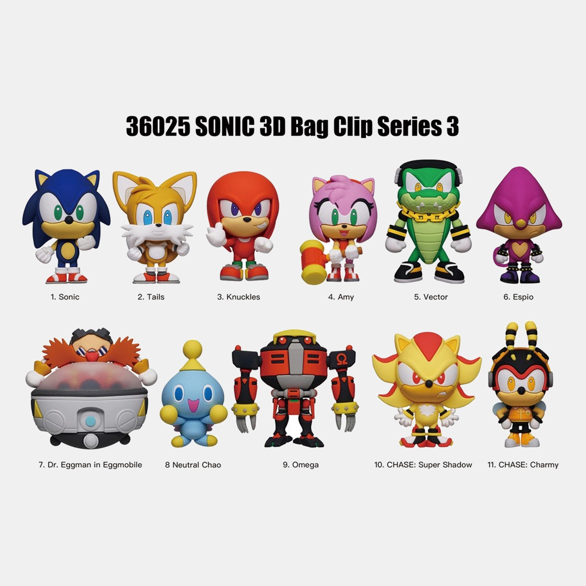 Sonic The Hedgehog - Sega Video Game Characters (5.08 cm) (B363584)