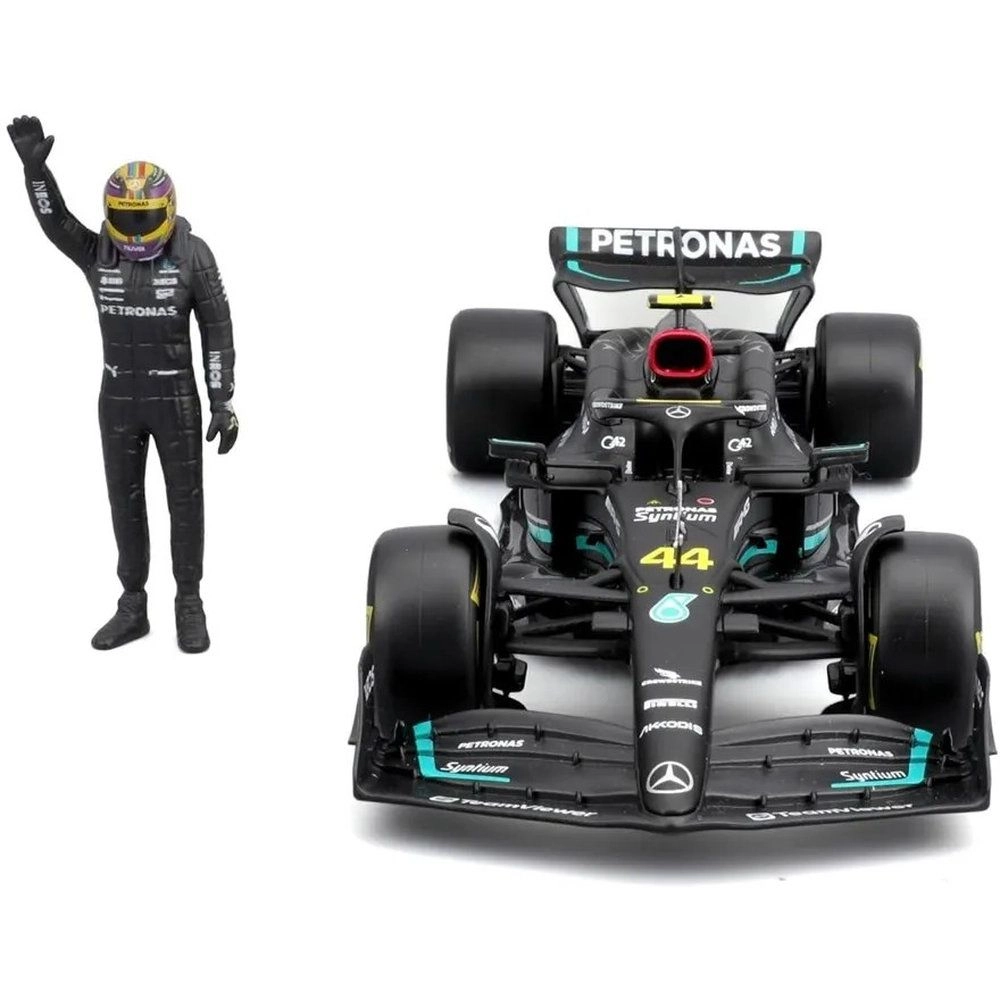 Maisto Formula 1 - Mercedes-Amg Petronas Team W14 E Performance with Figure - 1:24