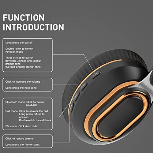 Head-Mounted Bluetooth Headset Wireless Headset