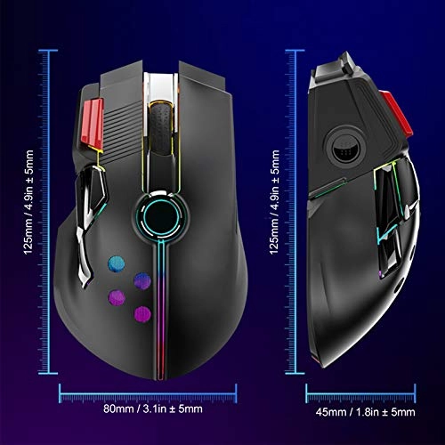 X6 Gaming Mouse - Wired Wireless