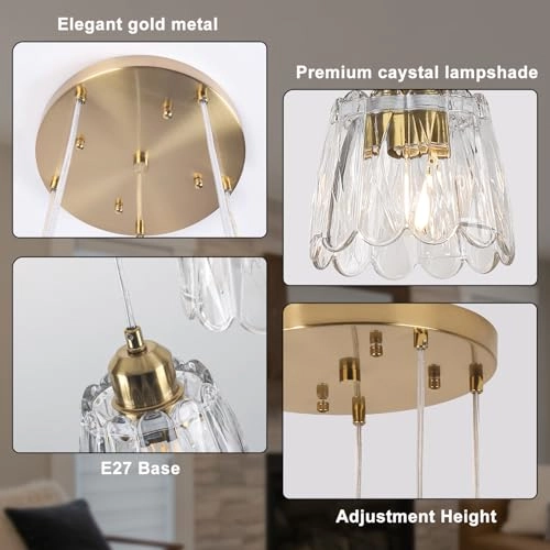 5-Light Pendant Light - 1150mm
