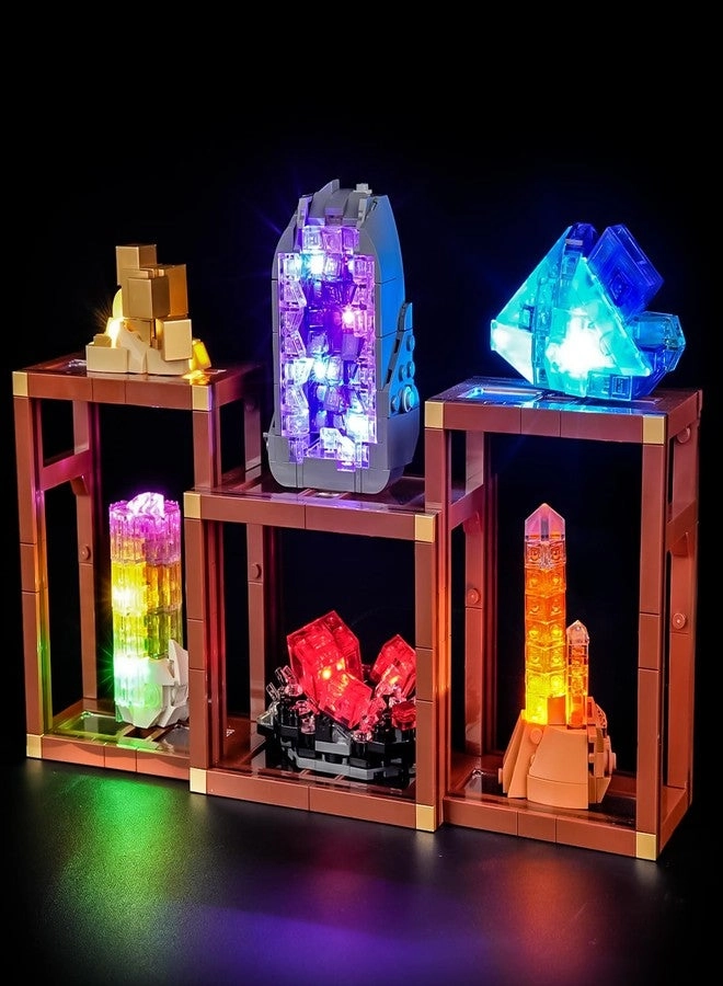 2.0 Light Kit - Plastic 1 for LEGO Ideas Mineral Collection 21362