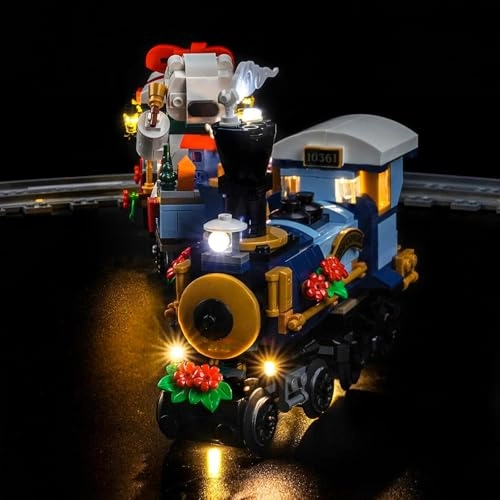 Light kit Compatible with 10361 Holiday Express Train - LED RC Version