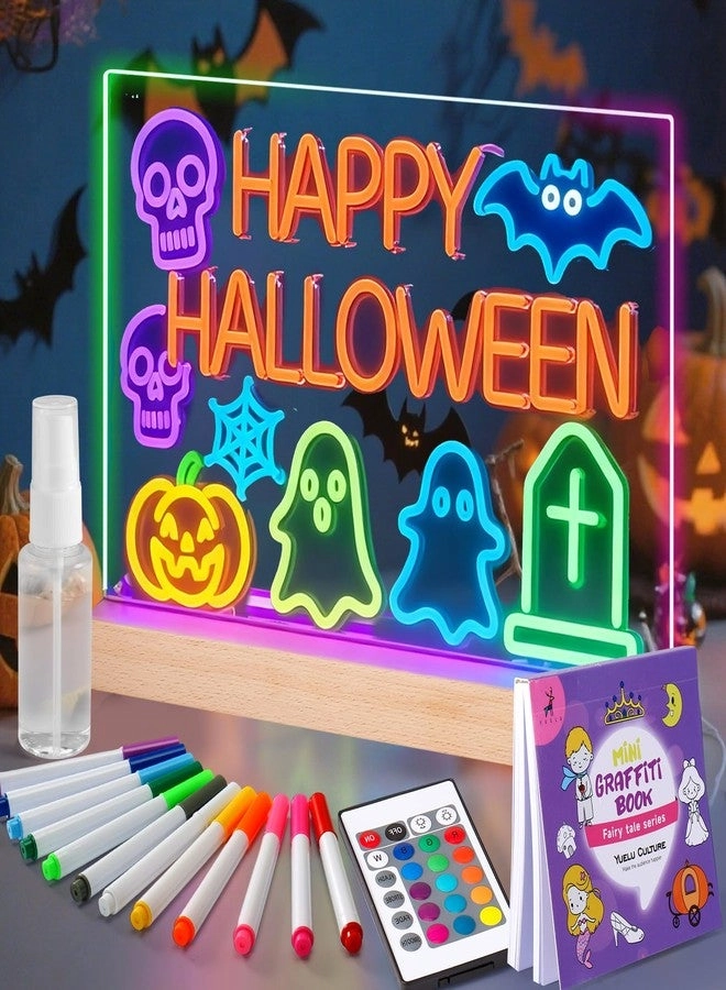 BUSOHA LED Light Up Drawing Board for Kids - 12 pcs