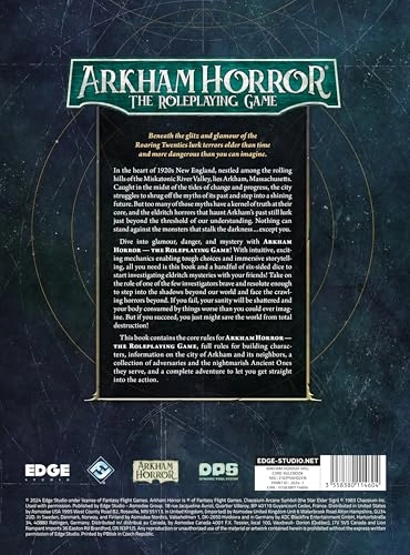 Arkham Horror The Roleplaying Game CORE RULEBOOK