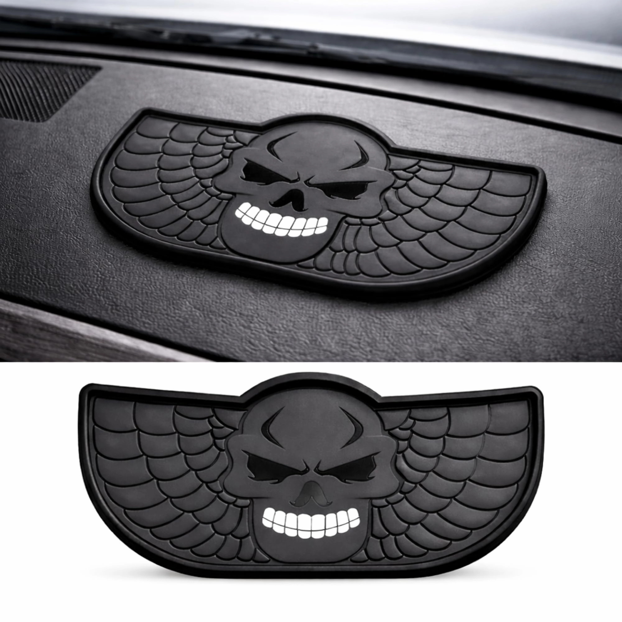 Hongkong, Hongkong Car Dashboard Mat - Danger Design Silicone Universal Fit