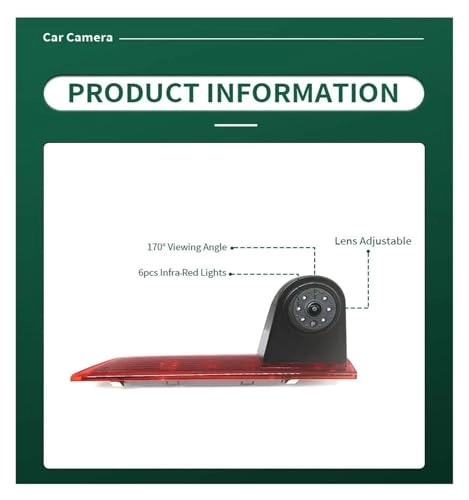 Reverse Camera - Night Vision Wire 1080P