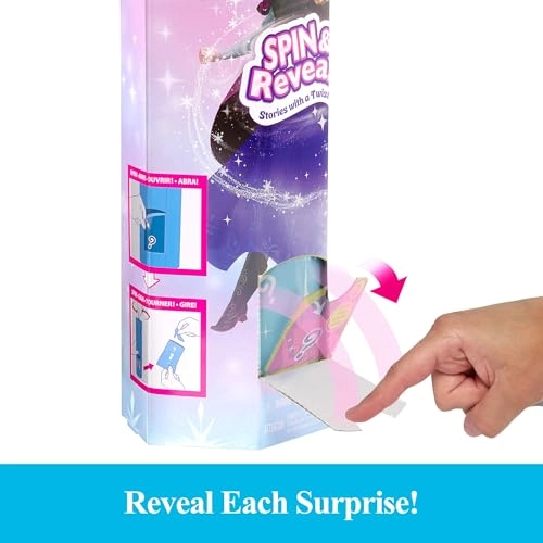 Anna Fashion Doll - Spin & Reveal 11 Surprises Play Scene Set