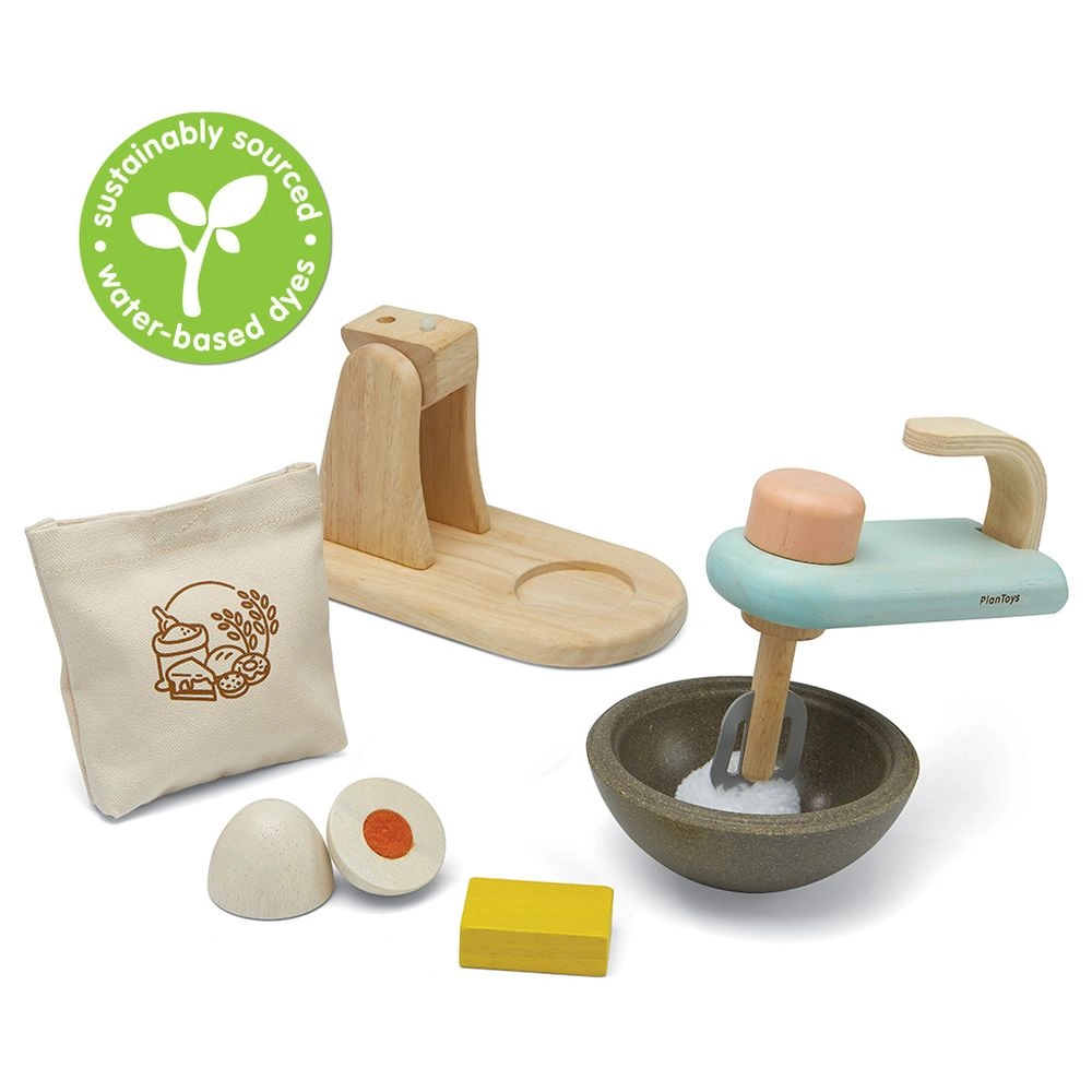 Stand Mixer Set - Wood (3624)