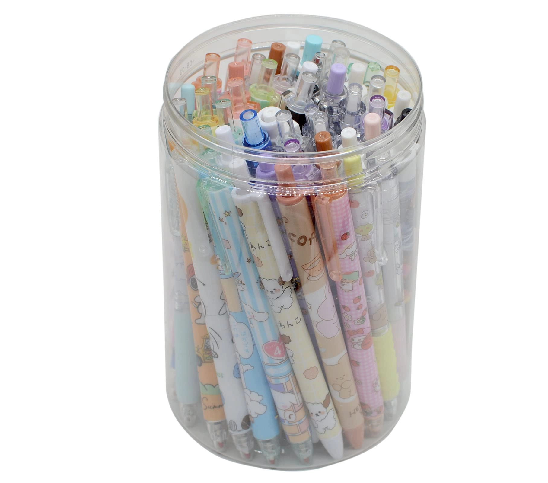 yikangheng Fine Point Cute Pens - 50pcs 0.5mm