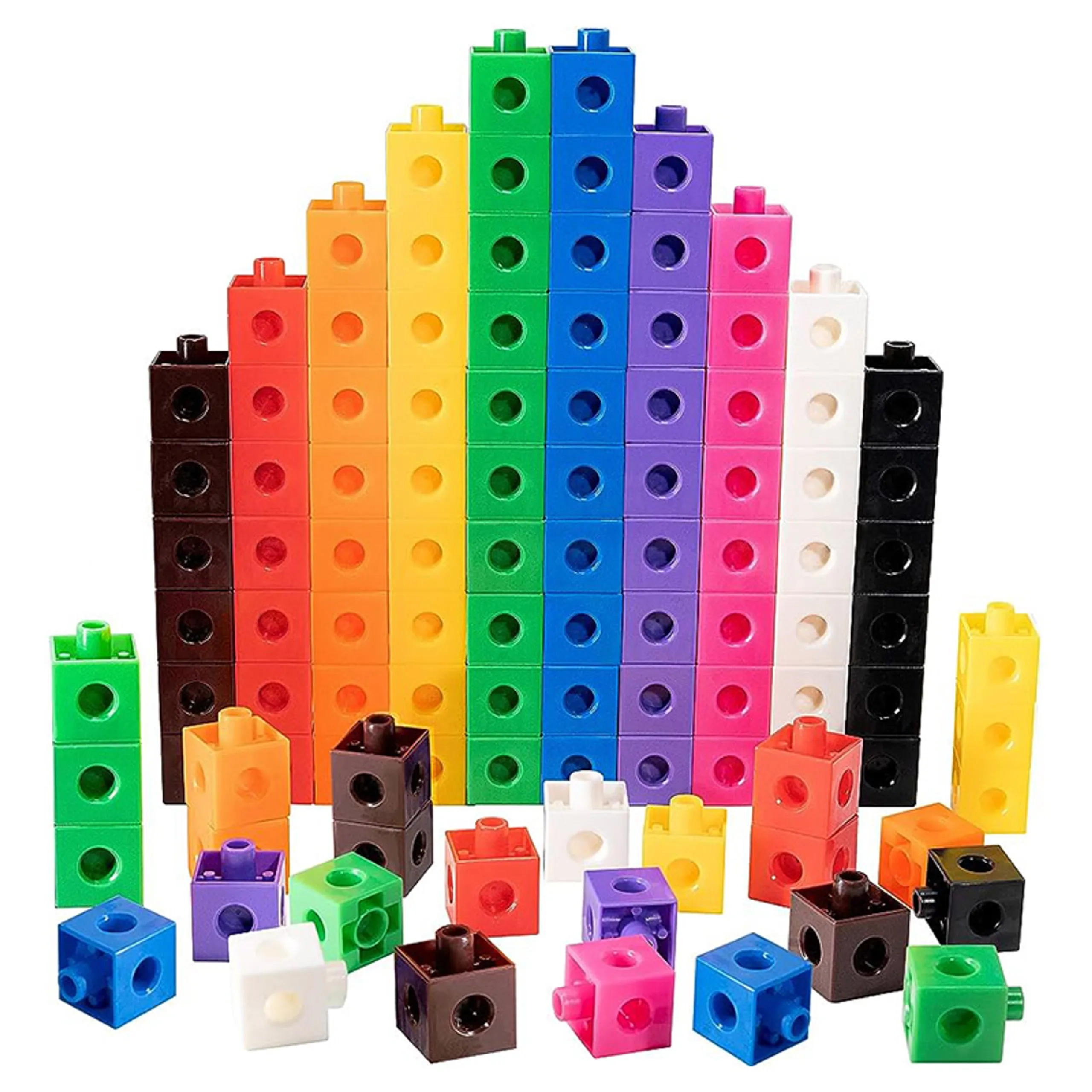 Mindset Maths Cubes - Suitable for 2 years & above 100 pieces