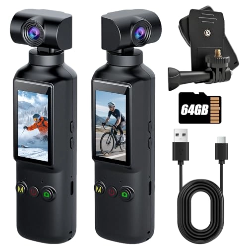 Mini Action Cam - 64GB 4K 30FPS