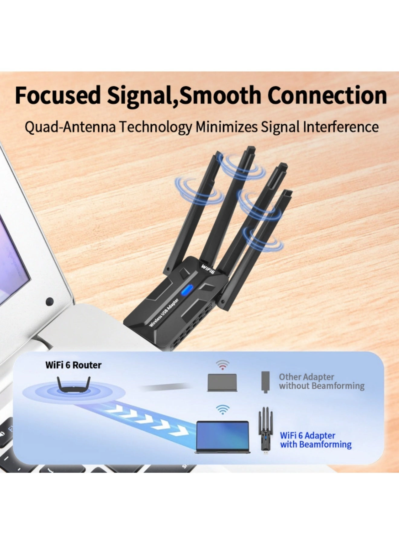 AE501360 - 5GHz/2.4GHz USB Wireless