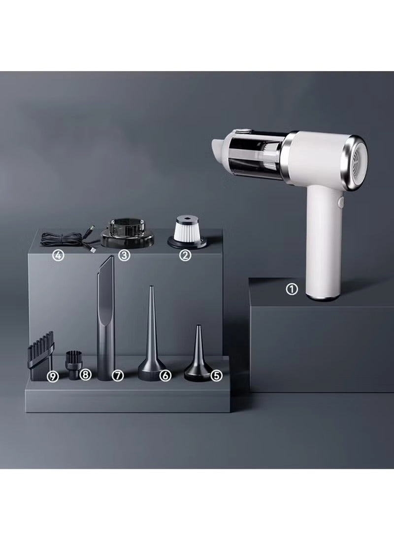 Handheld Vacuum Cleaner - 2x2000 mAh