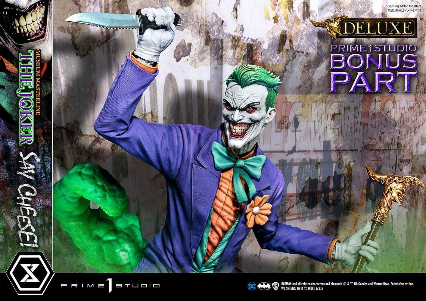 The Joker - Say Cheese DX Bonus Version - Museum Masterline DC Series (99.06 cm)