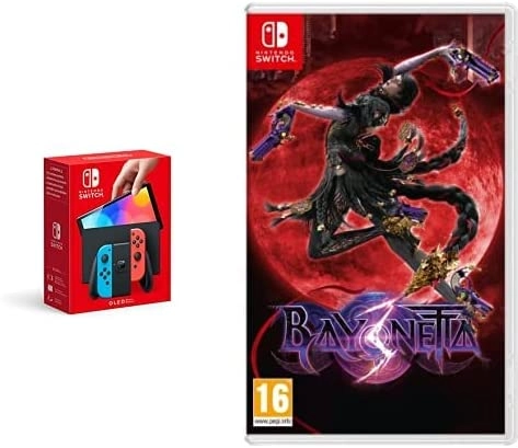 Nintendo Switch (OLED Model) - 64 GB + Bayonetta 3