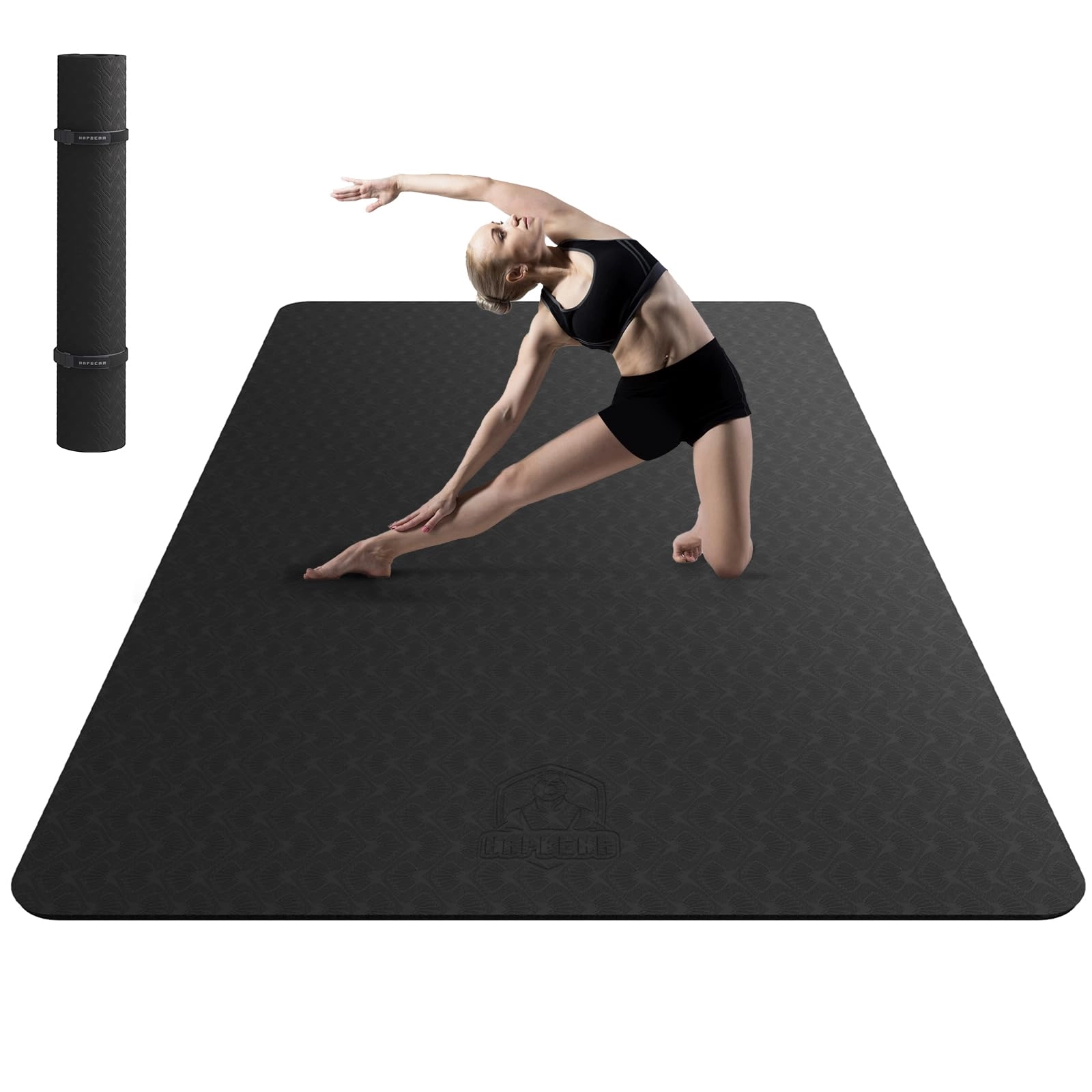 Large Yoga Mat - Thermoplastic Elastomers 6mm