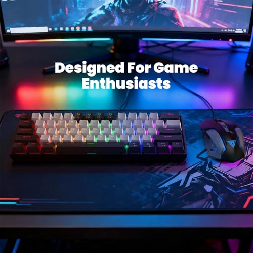 60% Mechanical Gaming Keyboard - Wired