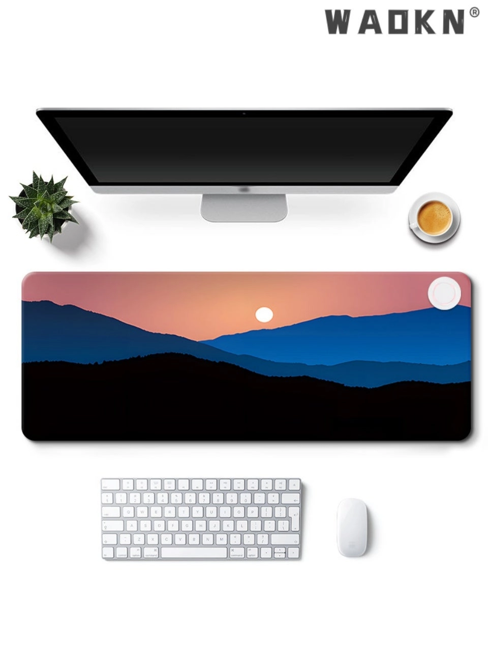 L Leather Gaming Mouse Pad