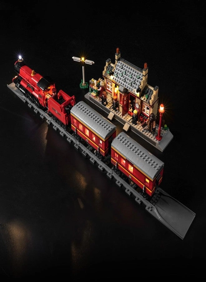 LED Light Kit - for LEGO H-ogwarts Express & Hogsmeade Station 76423 DIY Decor Lighting