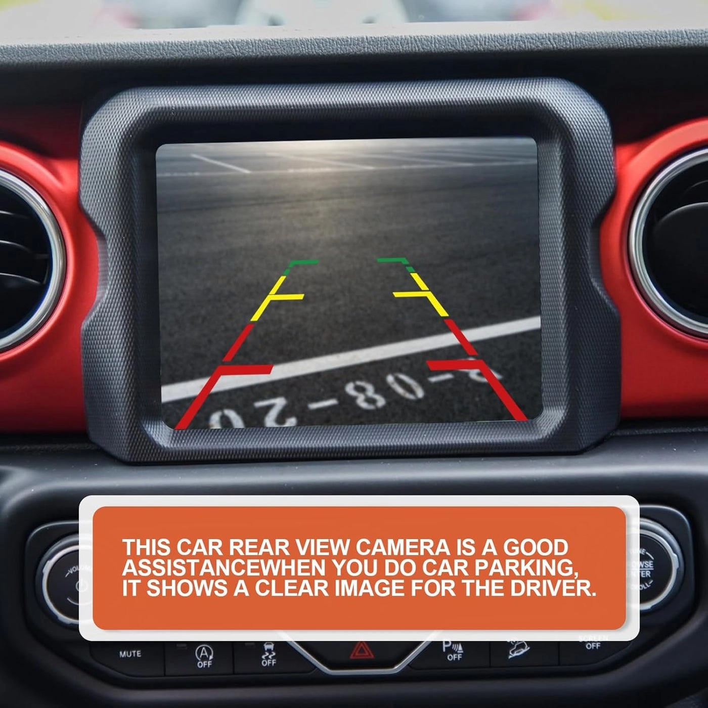 Spare Tire Backup Camera - 972(H) x 504(V) pixels