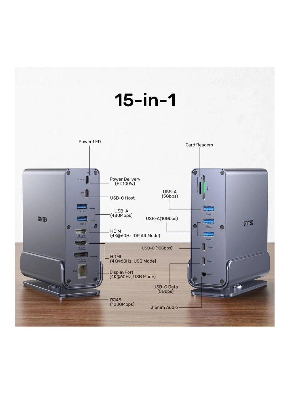 D1135A - Triple 4K 100W Power Delivery
