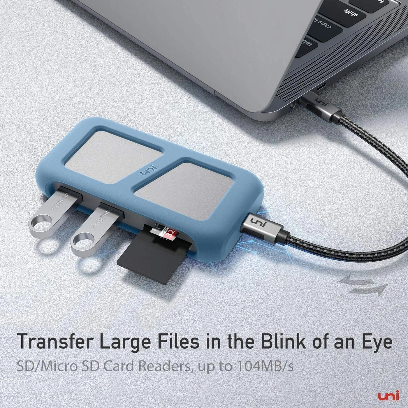 USB C Hub - 8-in-1 4K HDMI 100W PD