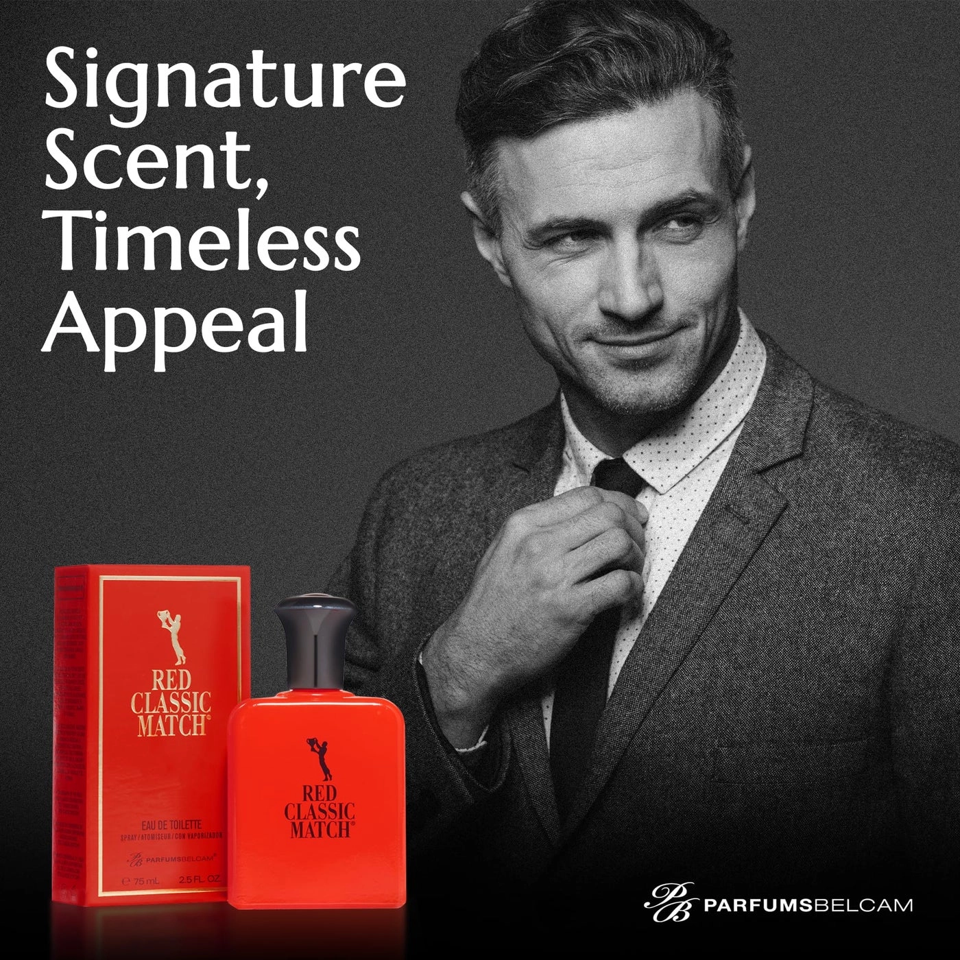 Red Classic Match Eau de Toilette 2.54 Fl Oz