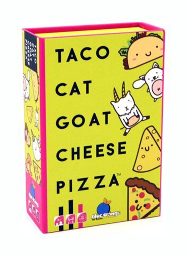 Taco Cat Goat Cheese Pizza - Card Game (Arabic/English)