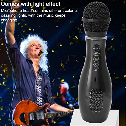 Handheld Karaoke Microphone - Wireless LED Display 2-50m Working Distance