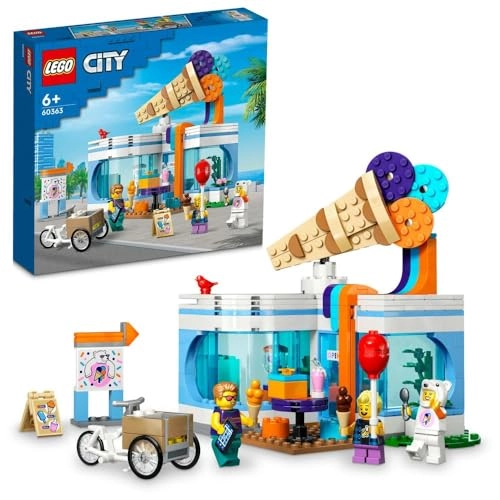 City Ice-Cream Shop (60363) - Cart Bike 3 Minifigures