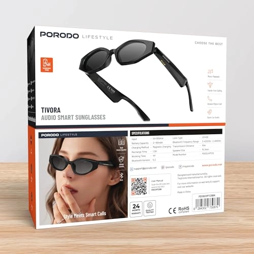 Tivora - Bluetooth 5.2 UV400 Open-Ear