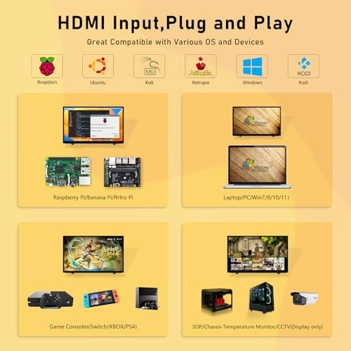 Raspberry Pi Display - 800 x 480 7 Inches