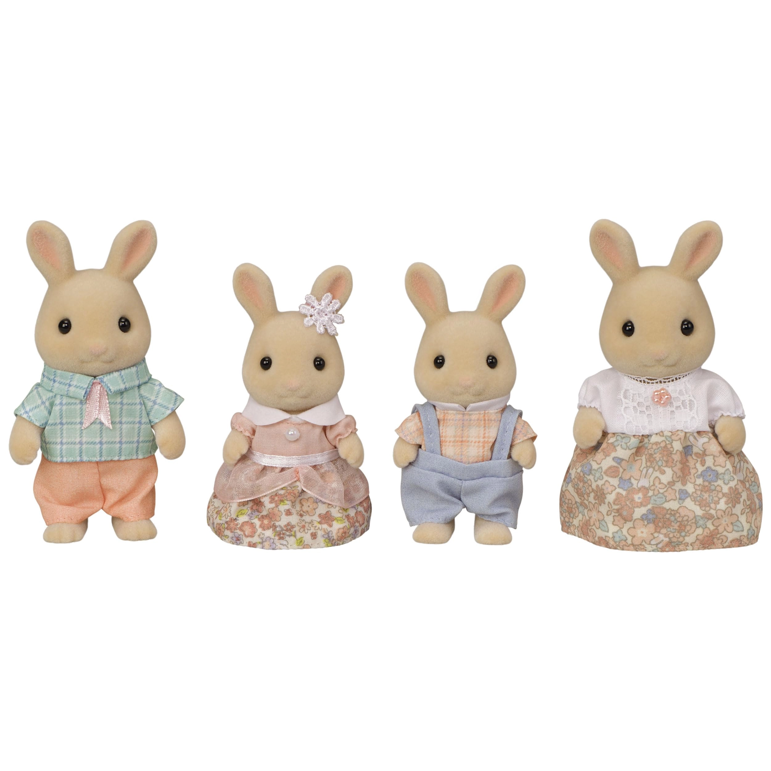 Calico Critters Milk Rabbit Family (CC2075) 4 pcs